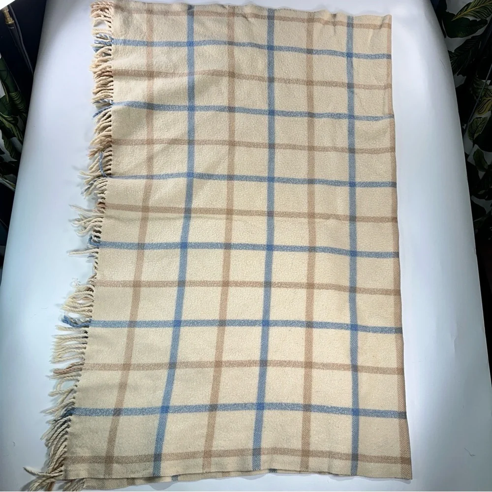 Pendleton lambswool throw